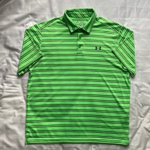 Under Armour Men’s Golf Shirt Sz XL HeatGear Loose